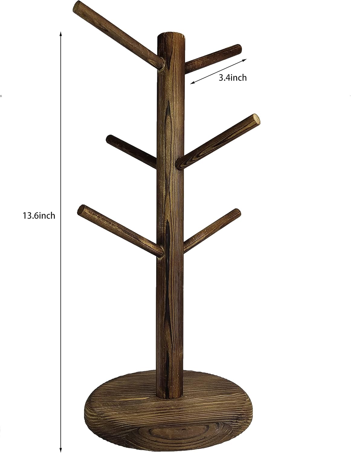 Mug Holder Tree,Coffee Cup Holder,Mug Rack Stand Hook,Bar Organizer