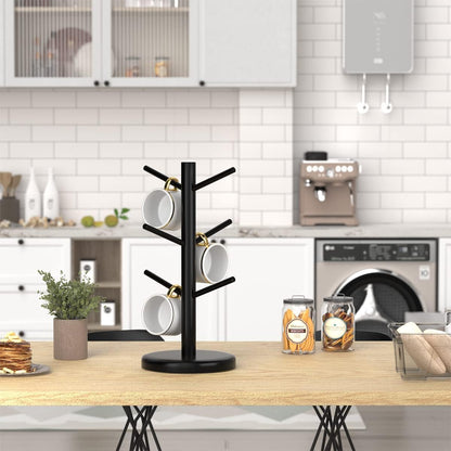 Mug Holder Tree,Coffee Cup Holder,Mug Rack Stand Hook,Bar Organizer