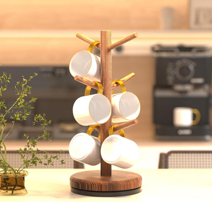 Mug Holder Tree,Coffee Cup Holder,Mug Rack Stand Hook,Bar Organizer