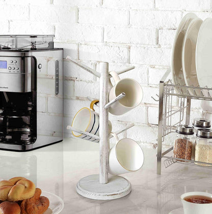 Mug Holder Tree,Coffee Cup Holder,Mug Rack Stand Hook,Bar Organizer
