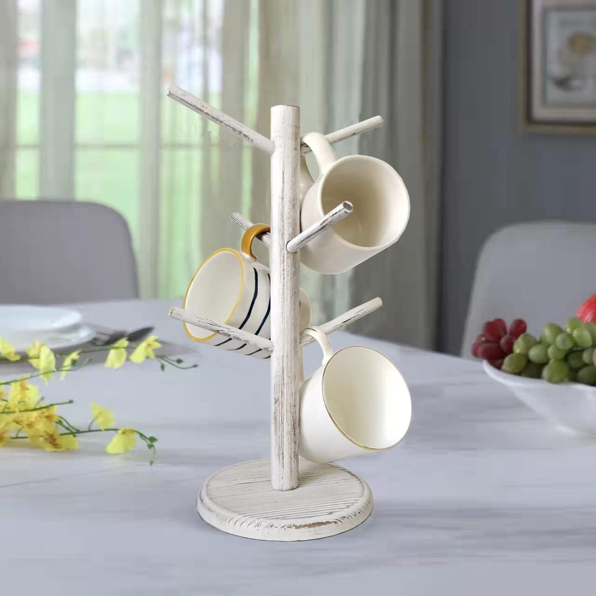 Mug Holder Tree,Coffee Cup Holder,Mug Rack Stand Hook,Bar Organizer