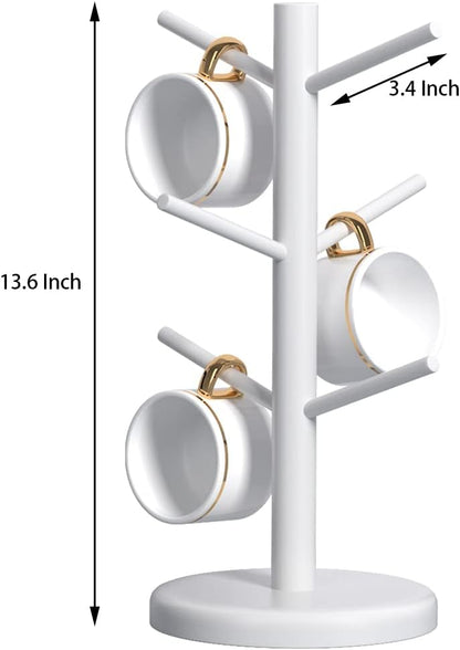Mug Holder Tree,Coffee Cup Holder,Mug Rack Stand Hook,Bar Organizer