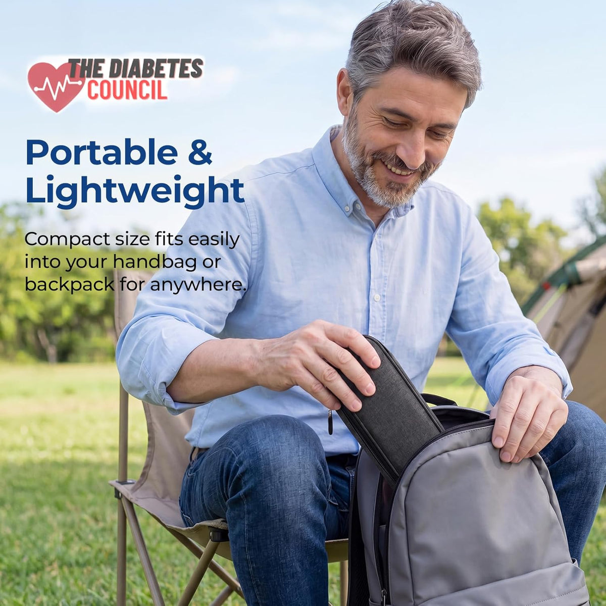 Insulin Cooler Travel Case, Diabete Care, 2x90g TSA-Approved Ice Pack | Diabetic Medication Insulated Cooling Bag for 2 Insulin Pens and Diabetic Supplies Storage, Compact for Daily Life and Trips