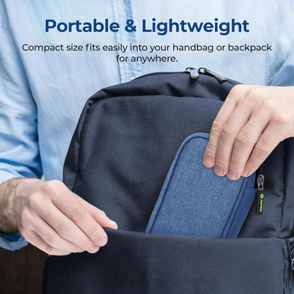 Insulin Cooler Travel Case, Diabete Care, 2x90g TSA-Approved Ice Pack | Diabetic Medication Insulated Cooling Bag for 2 Insulin Pens and Diabetic Supplies Storage, Compact for Daily Life and Trips