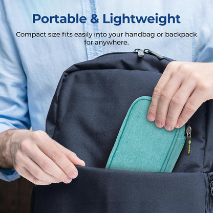 Insulin Cooler Travel Case, Diabete Care, 2x90g TSA-Approved Ice Pack | Diabetic Medication Insulated Cooling Bag for 2 Insulin Pens and Diabetic Supplies Storage, Compact for Daily Life and Trips