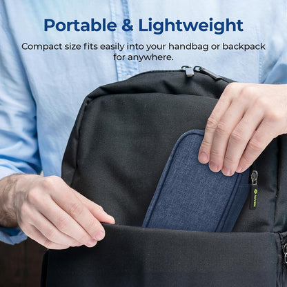 Insulin Cooler Travel Case, Diabete Care, 2x90g TSA-Approved Ice Pack | Diabetic Medication Insulated Cooling Bag for 2 Insulin Pens and Diabetic Supplies Storage, Compact for Daily Life and Trips