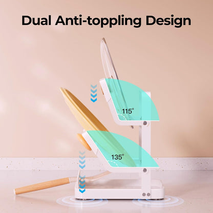 2-Tier Pot Lid Holder for Kitchen Counter & Stovetop