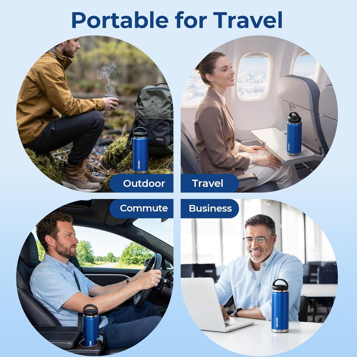 Insulin Cooler Travel Case, 220g TSA Approved Ice Pack, Handle Design | Cold Vacuum Insulin Bottle with Medical ID Tag, Med Anti-freezing Pouch, Diabetic Medical Cooler, Compact for Daily and Trips