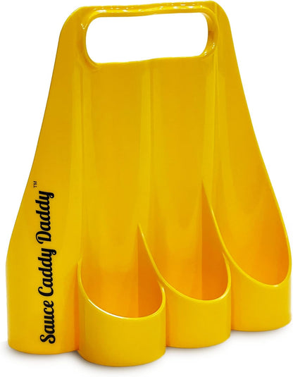 6-bottle Carrier for Hot Sauce, Holds Standard 5oz Bottles, Hot Sauce Organizer, Condiment Holder