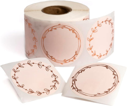 Waterproof & Oil Resistant Jar & Lid Stickers - Pantry/Canning, Spice & Bottle Labels (Golden Flower 2x3)