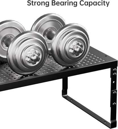 Expandable Adjustable Stackable Kitchen Organizer,Pantry Storage Shelves Racks,for cabinets Shelf, Kitchens, countertops, bathrooms,RV(Black,Medium)