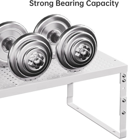 Expandable Adjustable Stackable Kitchen Organizer,Pantry Storage Shelves Racks,for cabinets Shelf, Kitchens, countertops, bathrooms,RV(Black,Medium)