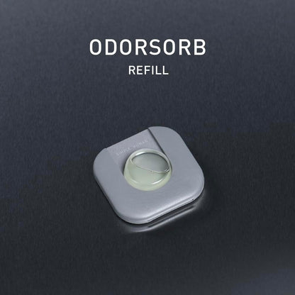Odorsorb® Pod Starter Pack, Trash Can Odor Eliminator with Plant-Based Oils, 45-Day Continuous Odor Control, No Harsh Chemicals or Cover Scents, Includes Pod Holder and 2 Pods