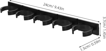4pcs Kitchen Spice Rack Holder Set, Black Bottle Clip Organizer for Soy Sauce and Seasoning Bottles, Cabinet Door Hanging Spice Gripper for Pantry Storage