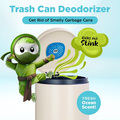 Trash Ninja Trash Odor Eliminator, Long-Lasting Citrus Scent Deodorizer