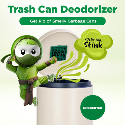 Trash Ninja Trash Odor Eliminator, Long-Lasting Citrus Scent Deodorizer