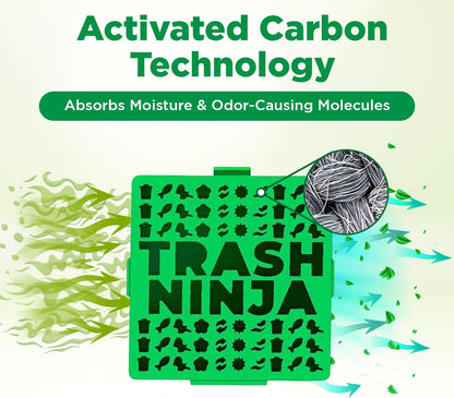 Trash Ninja Trash Odor Eliminator, Long-Lasting Citrus Scent Deodorizer
