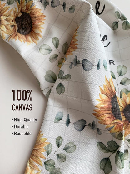 Grocery Bag Holder Storage,Eucalyptus Leaves Plastic Bags Organizer,Farmhouse Sweet Home Kitchen Decor
