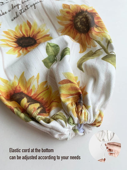 Grocery Bag Holder Storage,Eucalyptus Leaves Plastic Bags Organizer,Farmhouse Sweet Home Kitchen Decor