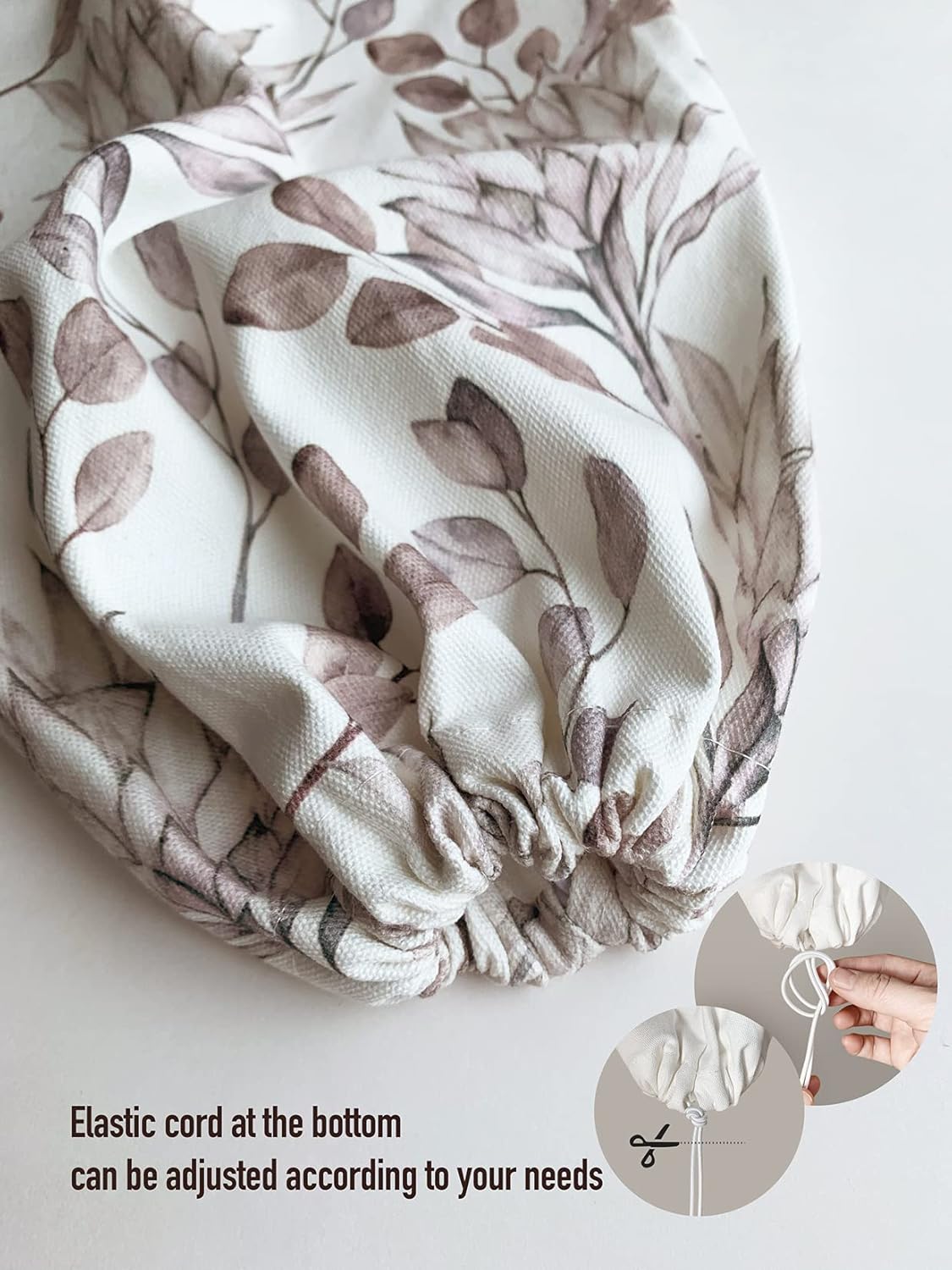 Grocery Bag Holder Storage,Eucalyptus Leaves Plastic Bags Organizer,Farmhouse Sweet Home Kitchen Decor
