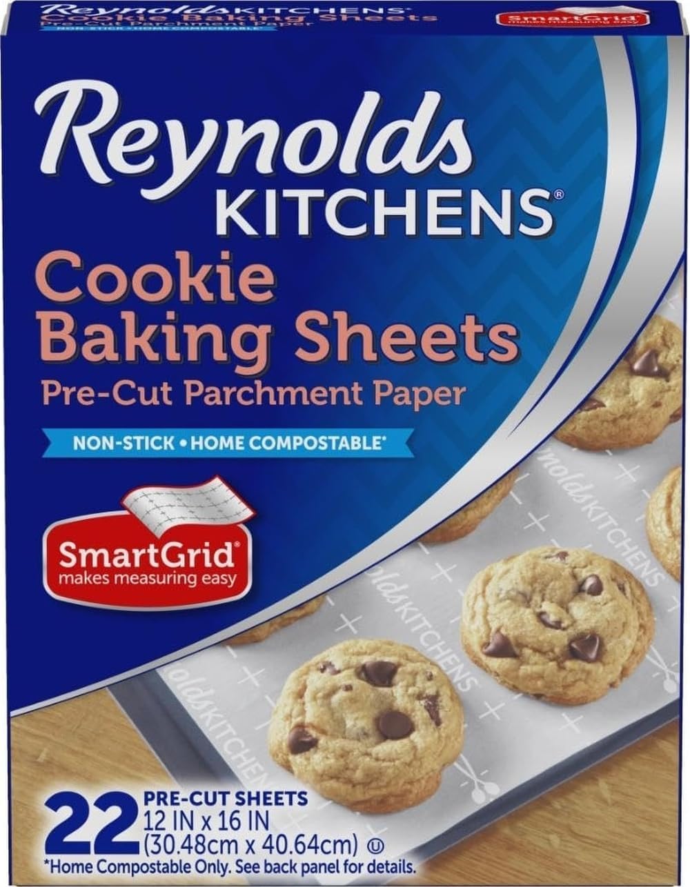 Reynolds Kitchens Parchment Baking Sheets, 25 Sheets (Pack of 4), 100 Total