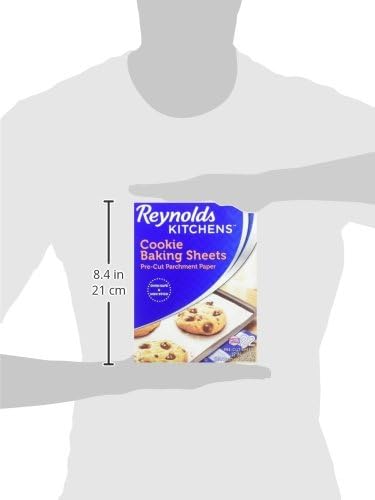 Reynolds Kitchens Parchment Baking Sheets, 25 Sheets (Pack of 4), 100 Total