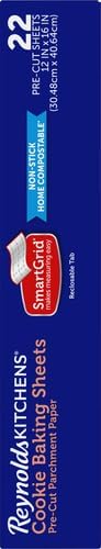 Reynolds Kitchens Parchment Baking Sheets, 25 Sheets (Pack of 4), 100 Total