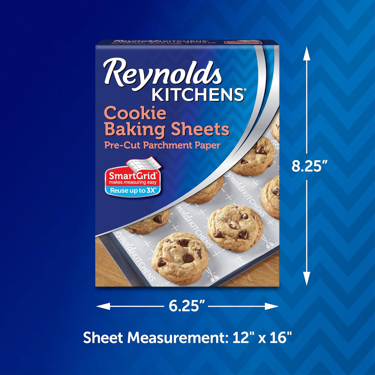 Reynolds Kitchens Parchment Baking Sheets, 25 Sheets (Pack of 4), 100 Total