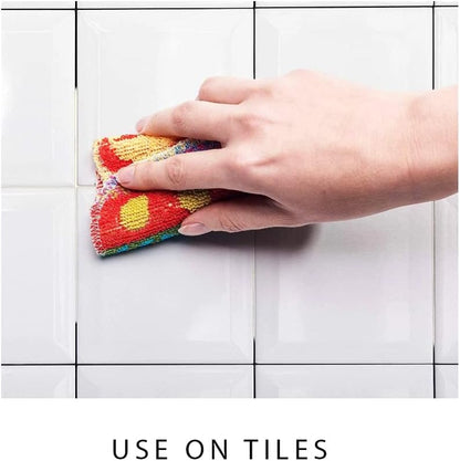 European Scrubbing & Scouring Pads – Dishwasher Safe, Non-Scratch Cleaning for Pots, Pans, Stainless Steel, Countertops & Floors