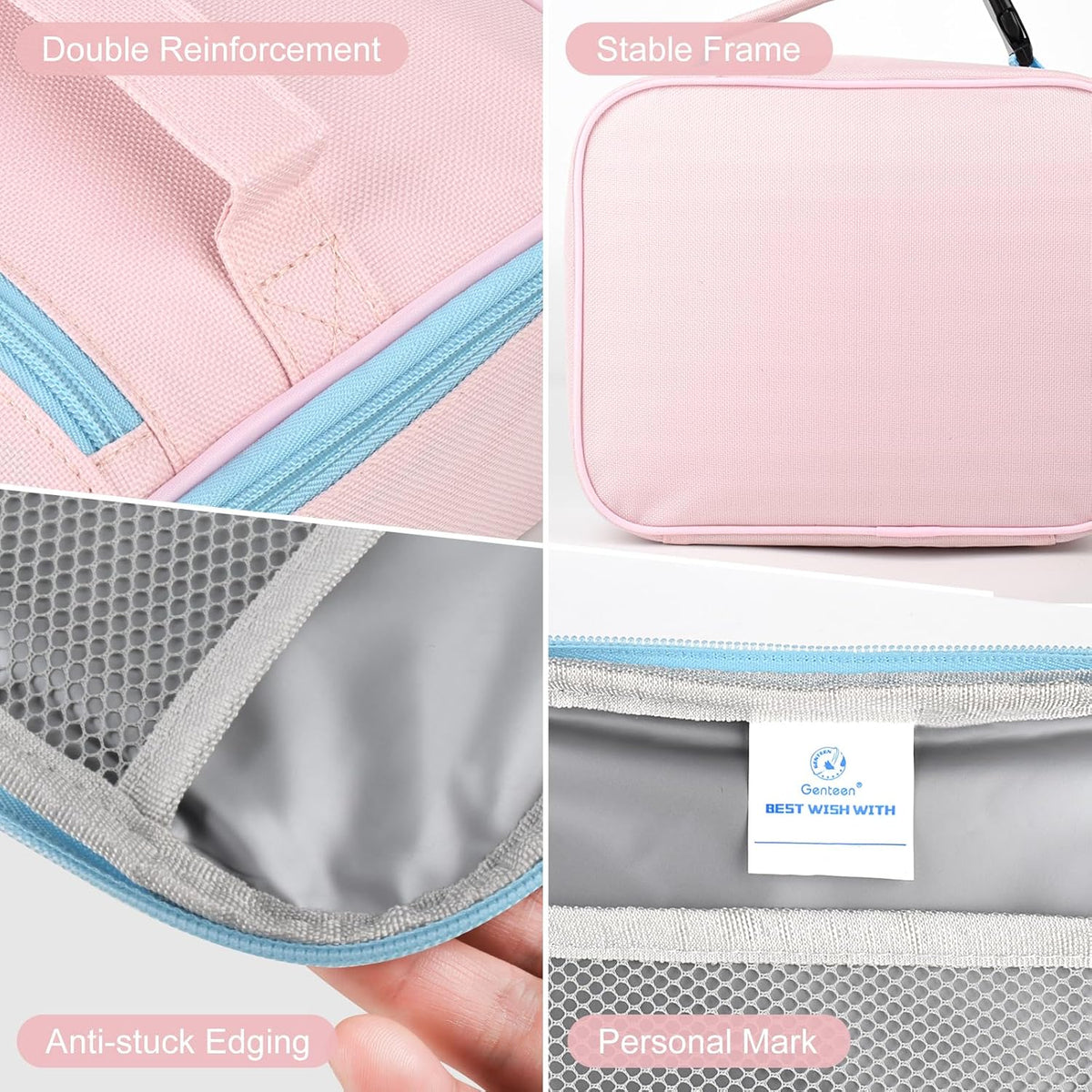 Lunch Box Kids, Insulated Lunch Bag Kids Boys Girls Back to School, Soft Lunch Box for Men Reusable Lunchbox for Office,Outdoor,School (Black)