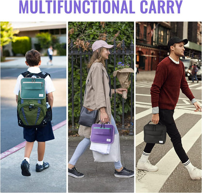 Lunch Box Kids, Insulated Lunch Bag Kids Boys Girls Back to School, Soft Lunch Box for Men Reusable Lunchbox for Office,Outdoor,School (Black)