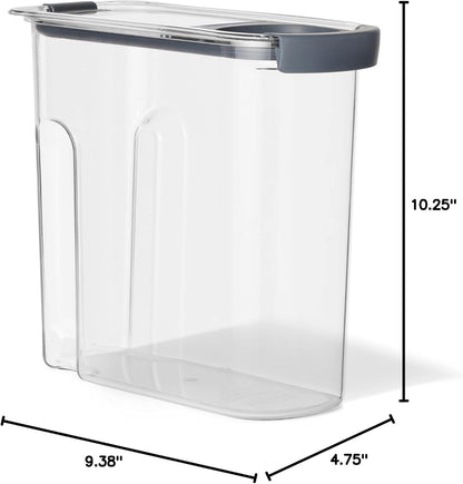 Brilliance Pantry Airtight Food Storage Container, BPA-Free 7.8 Cup, Ideal for Brown Sugar - Efficient, Leak-Proof and Dishwasher-safe