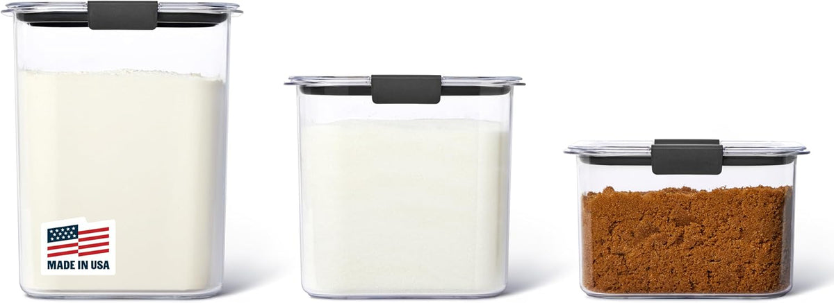 Brilliance Pantry Airtight Food Storage Container, BPA-Free 7.8 Cup, Ideal for Brown Sugar - Efficient, Leak-Proof and Dishwasher-safe