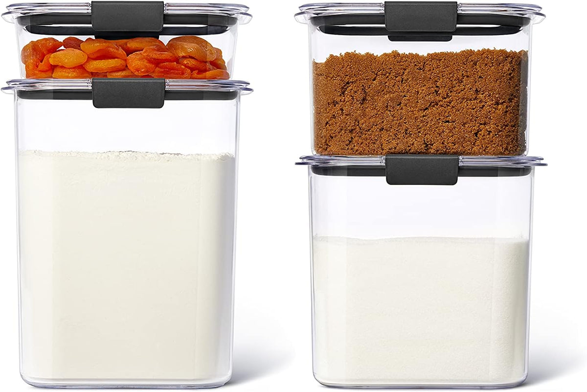 Brilliance Pantry Airtight Food Storage Container, BPA-Free 7.8 Cup, Ideal for Brown Sugar - Efficient, Leak-Proof and Dishwasher-safe