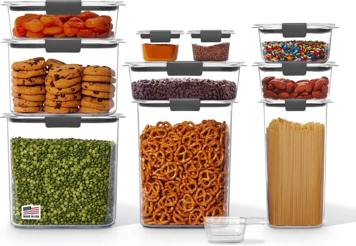 Brilliance Pantry Airtight Food Storage Container, BPA-Free 7.8 Cup, Ideal for Brown Sugar - Efficient, Leak-Proof and Dishwasher-safe