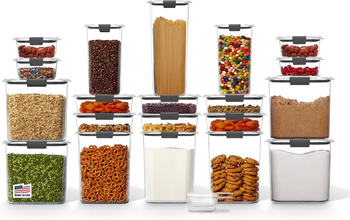 Brilliance Pantry Airtight Food Storage Container, BPA-Free 7.8 Cup, Ideal for Brown Sugar - Efficient, Leak-Proof and Dishwasher-safe
