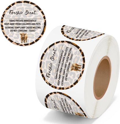 Cottage Food Law Labels Stickers - 500 Count Homemade with Love Adhesive Round Decal Roll, Made in a Home Kitchen Inspection Statement Thermal Printed for Baked Food Packaging (2 x 2 Inch)