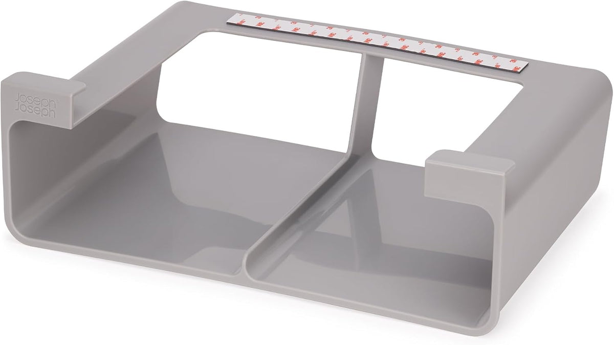 Joseph Joseph CupboardStore Under Shelf Storage Film, Foil and Bag Organizer, for Larger Rolls and Boxes, Fits Kitchen Units Over 13 in Wide, Large