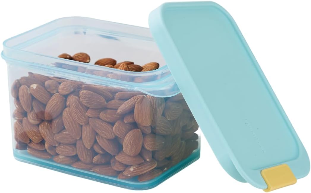 LocknLock Freezer Fit Plastic Freezer Containers | Airtight Stackable Food Storage for Meal Prep | Microwave & Dishwasher Safe | BPA Free Freezer Container with Lid, 2.2L