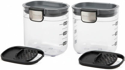 Progressive PKS-401 1.5 Cup Mini Prokeeper+ Airtight Silicone Seal Storage Container Great For Spices & Baking Acessories