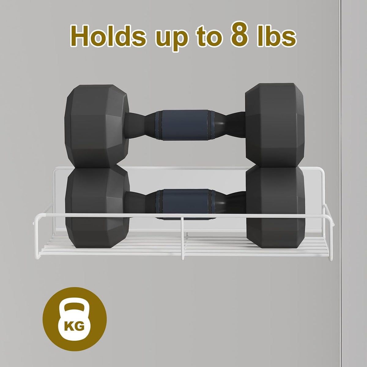 16.9 Inch Large Capacity Magnetic Spice Rack for Refrigerator Black