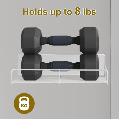 16.9 Inch Large Capacity Magnetic Spice Rack for Refrigerator Black