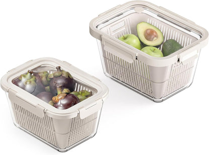 8 Pack Glass Food Storage Containers with Click-Together Lids, 143 oz Stackable Meal Prep Set, Modular Glass Storage for Snacks, Sandwiches, Overnight Oats, Leftovers & Fridge Organization