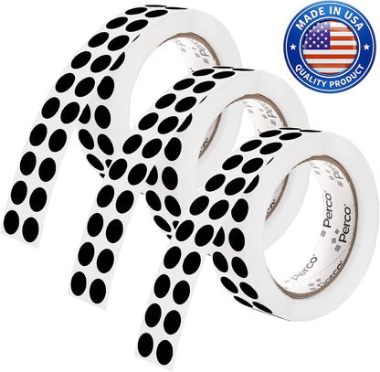 Neon Green Round Circle Dot Sticker 1-Inch Labels with Easy-Tear Perforation, 1,000 Stickers per Roll - in Stock, Approved & Available Labels, High Visibility, Strong Adhesive—Made in USA