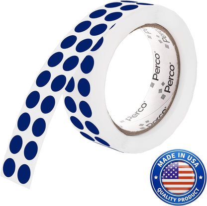 Neon Green Round Circle Dot Sticker 1-Inch Labels with Easy-Tear Perforation, 1,000 Stickers per Roll - in Stock, Approved & Available Labels, High Visibility, Strong Adhesive—Made in USA