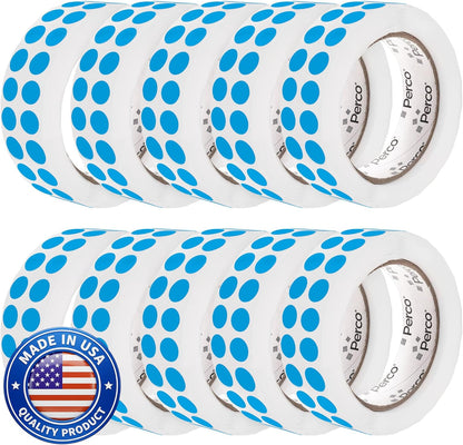 Neon Green Round Circle Dot Sticker 1-Inch Labels with Easy-Tear Perforation, 1,000 Stickers per Roll - in Stock, Approved & Available Labels, High Visibility, Strong Adhesive—Made in USA