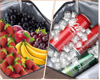 Lunch Box for Men - Reusable Lunch Bag Men Adult Women- Insulated Small LunchBox