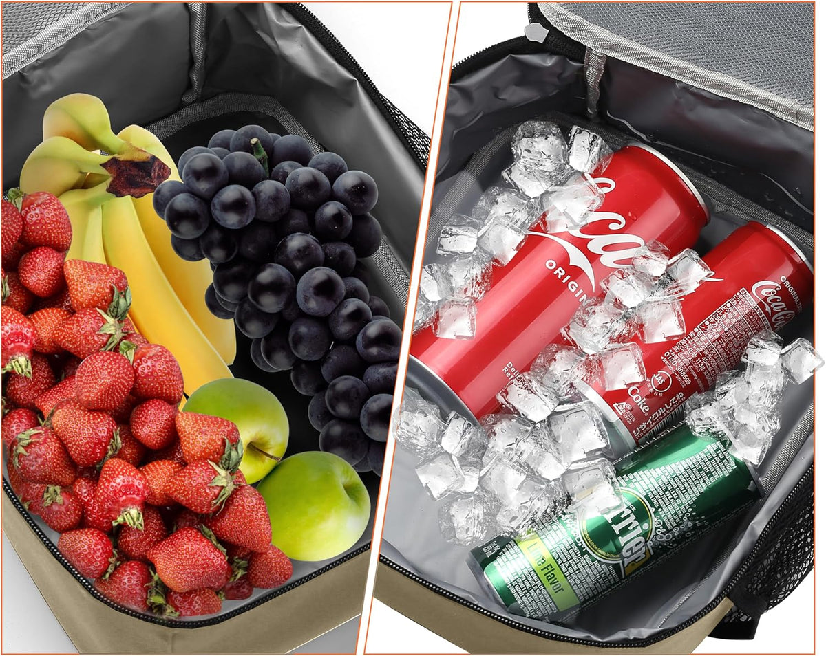 Lunch Box for Men - Reusable Lunch Bag Men Adult Women- Insulated Small LunchBox