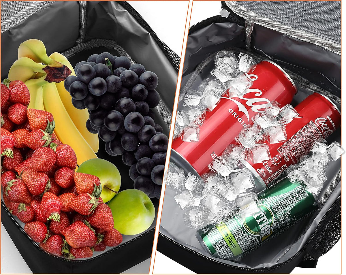 Lunch Box for Men - Reusable Lunch Bag Men Adult Women- Insulated Small LunchBox