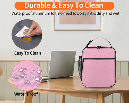 Lunch Box for Men - Reusable Lunch Bag Men Adult Women- Insulated Small LunchBox